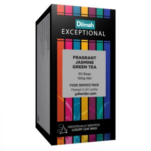 dilmah exceptional jasmine green tea 50 sachet