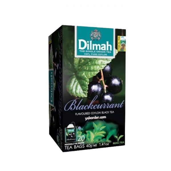 dilmah foil envelope blackcurrant