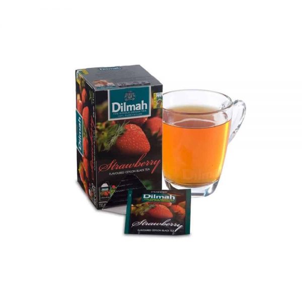 Dilmah Strawberry - Teh Celup Envelope 20S - Image 3