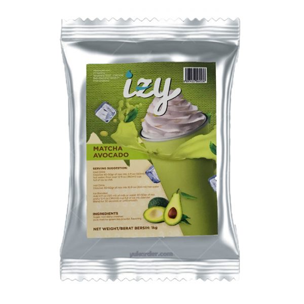 izy matcha avocado