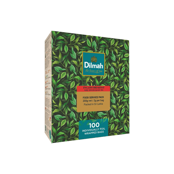 dilmah english breakfast 100 sachet