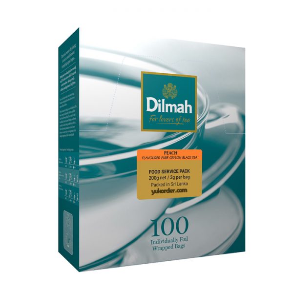 dilmah exotic peach 100s