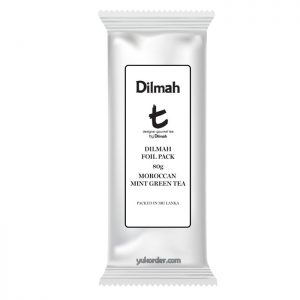 teh dilmah refill moroccan mint 80 gram