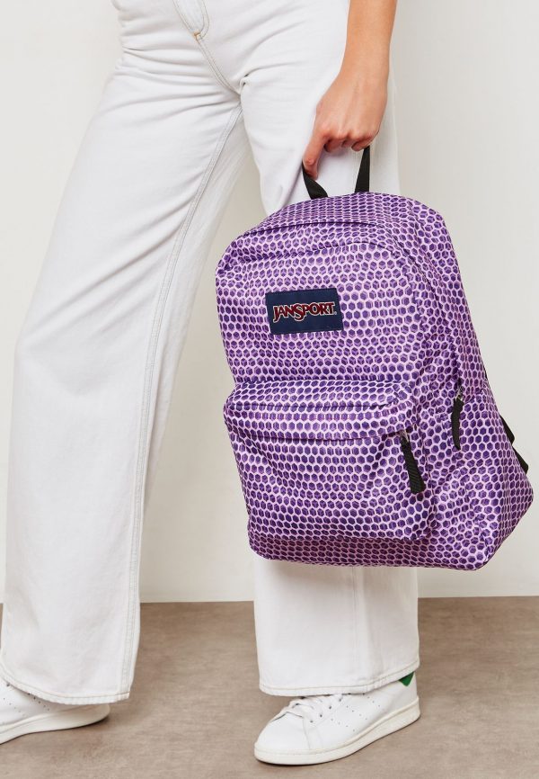 JanSport Superbreak Urban Optical Purple - Image 3