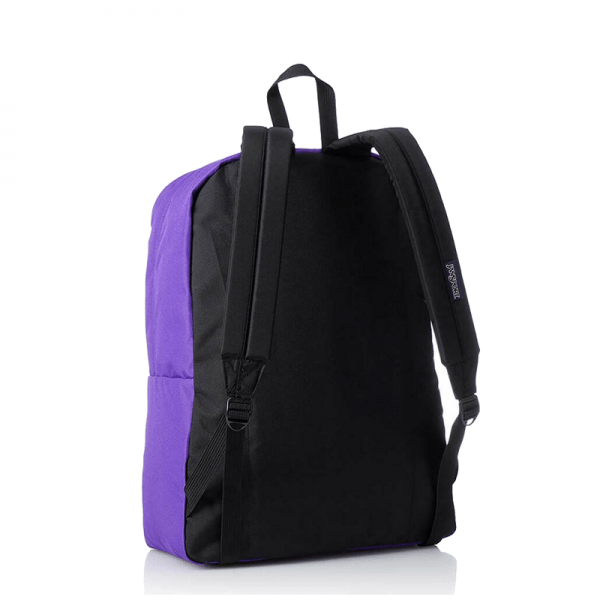 JanSport Superbreak Signature Purple tampilan belakang