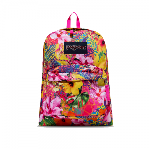 jansport superbreak tropical mania