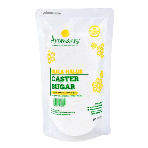 aromanis caster sugar 250 gram