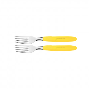 TRAMONTINA - 2 PCS TABLE FORKS SET IPANEMA YELLOW