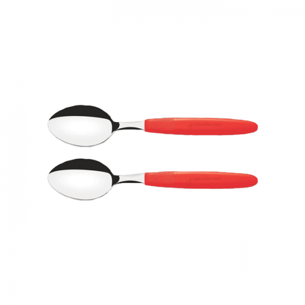 TRAMONTINA - 2 PCS TABLE SPOONS SET IPANEMA RED