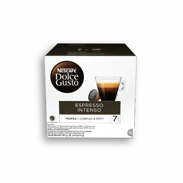 Nescafe Dolce Gusto Espresso Intenso - 12 Pod Capsule