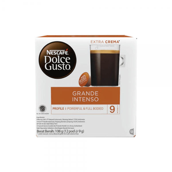 Nescafe Dolce Gusto Grande Intenso - 12 Pod Capsule