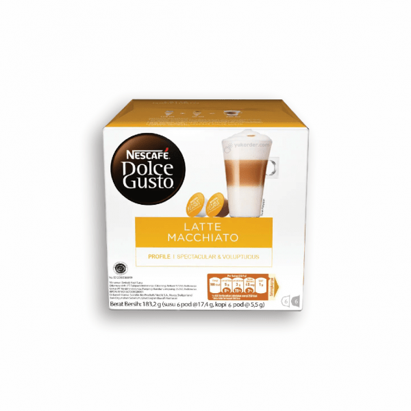 Nescafe Dolce Gusto Latte Macchiato - 12 Pod Capsule