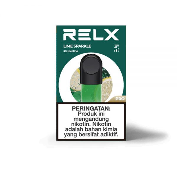 relx pod pro lime sparkle