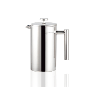 Serena Verona - Silver Double Wall French Press 350ml