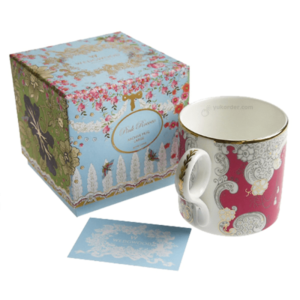 Archive At Wedgwood - Pink Rococco Mug / Gelas 0.3L - Image 3