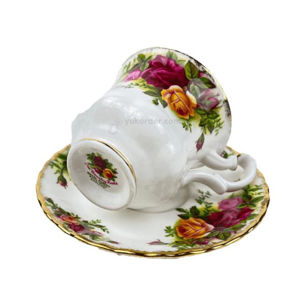 Royal Albert Old Country Roses - Coffee Cup & Saucer - Image 2