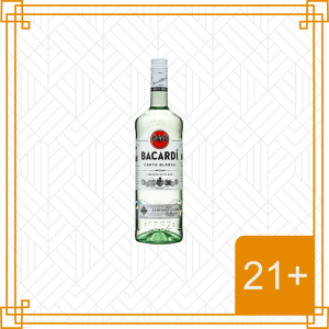 Bacardi Carta Blanca 750 ML (Lokal)