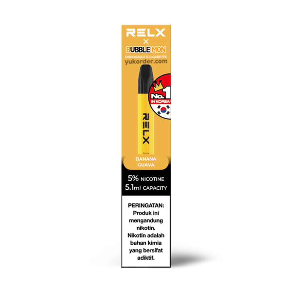 RELX Bubblemon Disposable Pod - Banana Guava 5 ml - Image 2