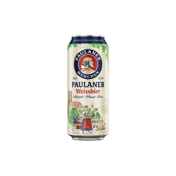 Paulaner Weissbier Naturtrub Can 500 ml