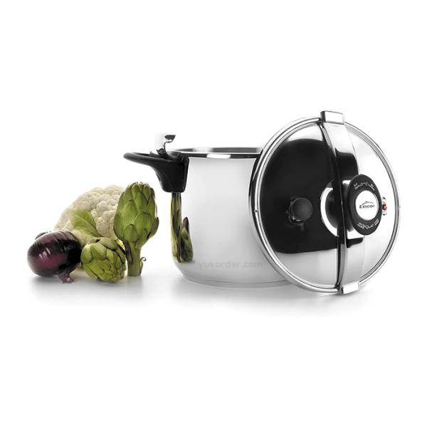 Lacor Classic Bridge Pressure Cooker 6 L - Panci Presto Lacor - Image 3