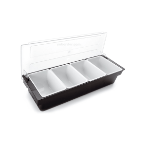 Lacor Condiments Holder 4 Compartments 750ml