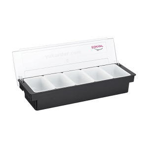 Lacor Condiments Holder 5 Compartments 600ml