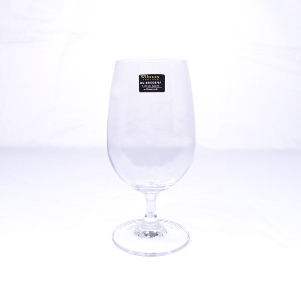 Wilmax Beer/Water Glass 14 fl oz 420ml Set of 6 | WL-888026/6А (1 Set Isi 6) - Image 3