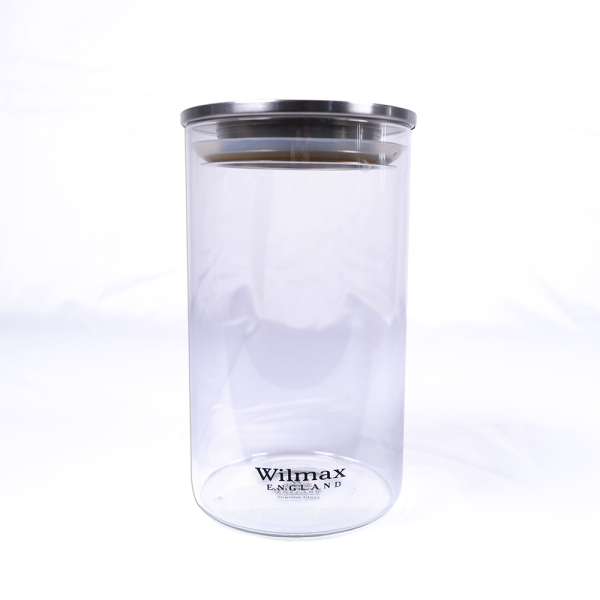 Wilmax Jar with Lid 37 fl oz 1100ml | WL-888515/A - Image 2