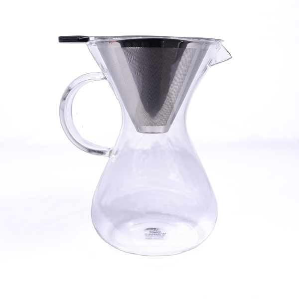 Wilmax Coffee Decanter With Filter 24 fl 0z 700 ml | WL-888853/А - Image 3