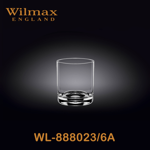 Wilmax Whisky Glass 10 fl oz 290ml Set of 6 IPB | WL-888023/6А