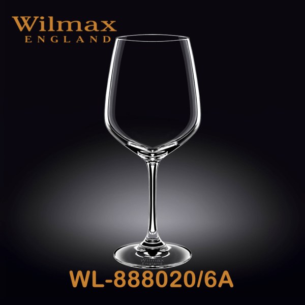 Wilmax Wine Glass 21 fl oz 630ml Set Of 6 IPB | WL-888020/6A