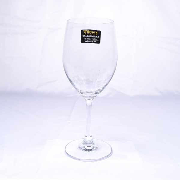 Wilmax Wine Glass 15 fl oz 460ml Set of 6 ICB | WL-888007/6A (1 Set isi 6) - Image 3