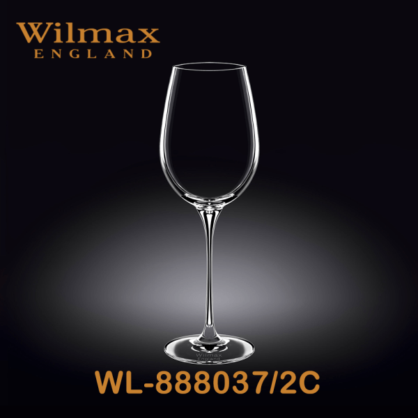 Wilmax Wine Glass 17 fl oz 500ml Set of 2 ICB | WL-888037/2C