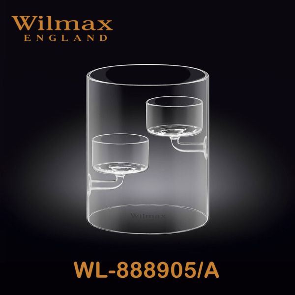 Candle Holder for 2 Tealights 12 cm | WL‑888905/A