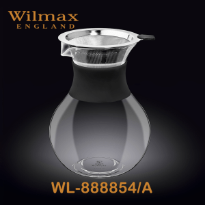 Wilmax Coffee Decanter With Filter 24 fl 0z 700 ml | WL-888853/А