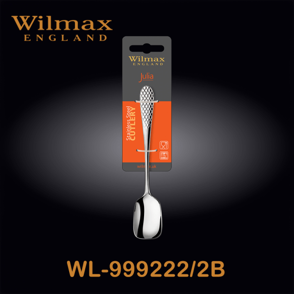 Wilmax Julia Ice Cream Spoon 15cm 2pcs OBP | WL‑999222/2B