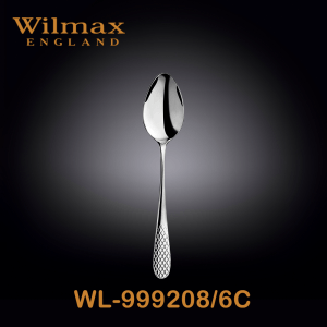 Wilmax Julia Teaspoon (Mug) 16cm Set of 6pcs ICB | WL‑999208/6C