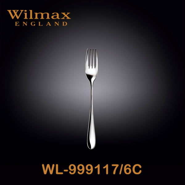 Wilmax Stella Dessert Fork 16cm Set of 6pcs ICB | WL‑999117/6C