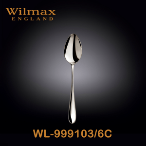 Wilmax Stella Teaspoon (Mug) 16cm Set of 6 ICB | WL‑999103/6C