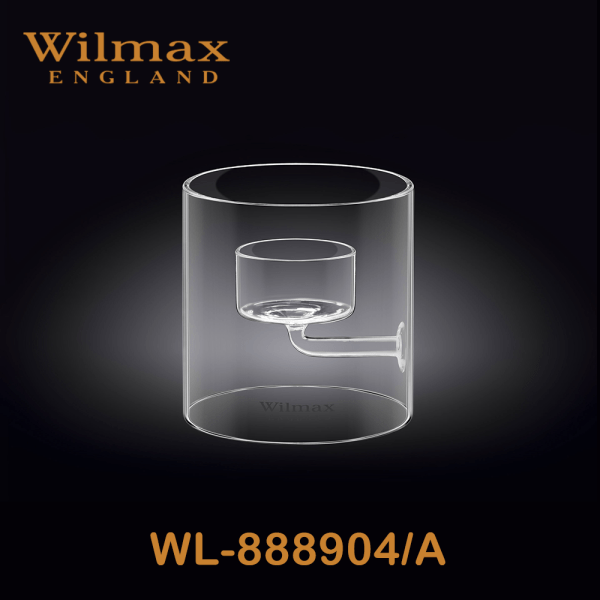 Wilmax Candle Holder/Tempat Lilin For 1 Tealight 9cm | WL-888904/A