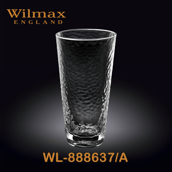 Wilmax Platinum Rim Glass 11 fl oz 320ml | WL-888637/A