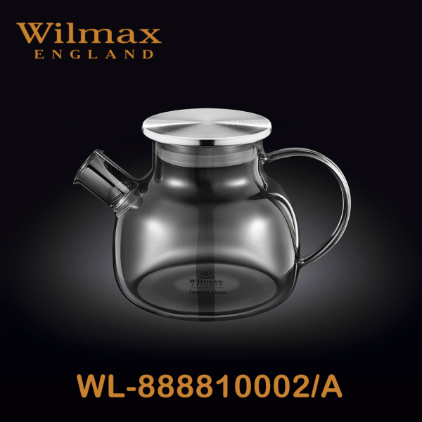 Wilmax Tea Pot/Teko Teh With Stainless Steel Lid 32 fl oz 950ml | WL-888810002/A