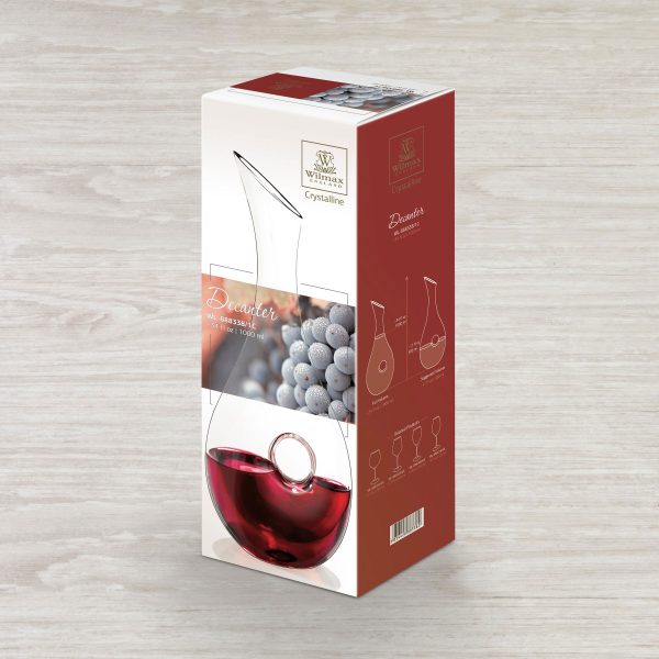 Wilmax Decanter 34 fl oz 1000ml ICB | WL-888338/1C - Image 2