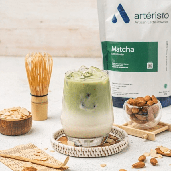 Arteristo Matcha Powder Drink / Minuman Bubuk 500gr - Image 2