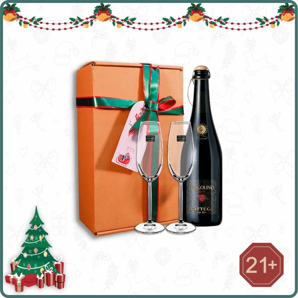 Paket Natal/Hampers Natal - Bottega Sparkling Wine - Image 3