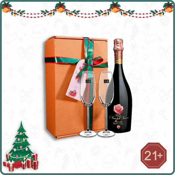 Paket Natal/Hampers Natal - Bottega Sparkling Wine - Image 5