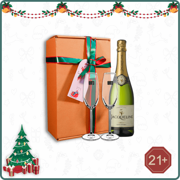 Paket Natal/Hampers Natal Sparkling Wine - Jacqueline 750ml - Image 3