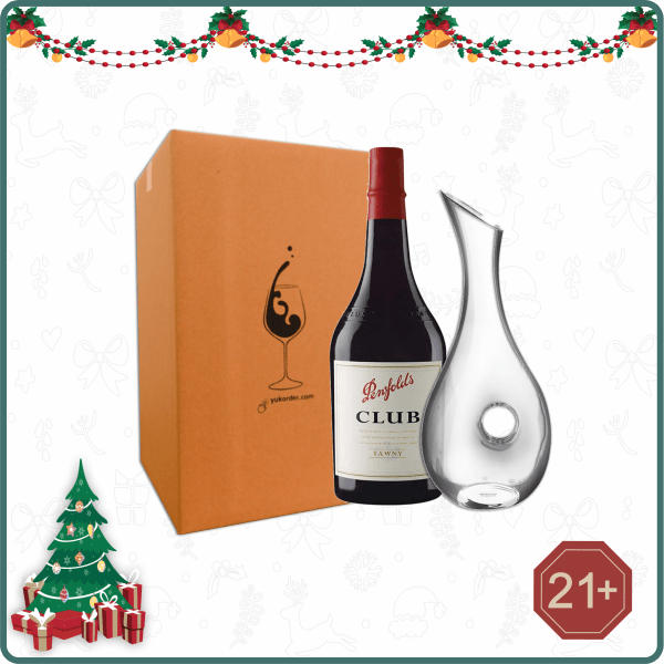 - 1 botol Penfolds Wine - 1 Gelas Wine/ Decanter Wine