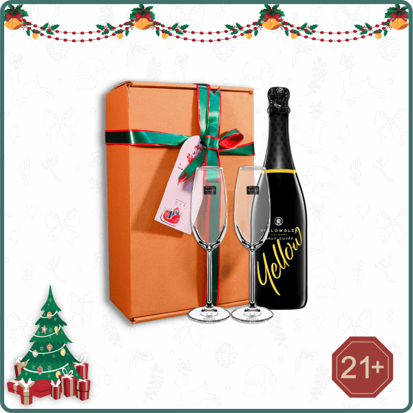 Paket Natal/Hampers Natal Sparkling Wine - Yellowglen 750ml - Image 2