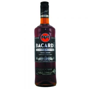 bacardi black 750 ml